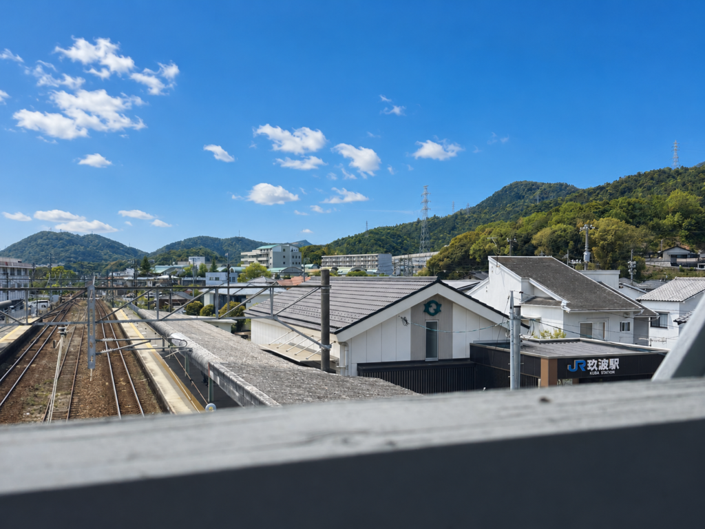 【広島の魅力と記述を深堀】海辺の街、玖波駅で過ごす静かな🚉一休み